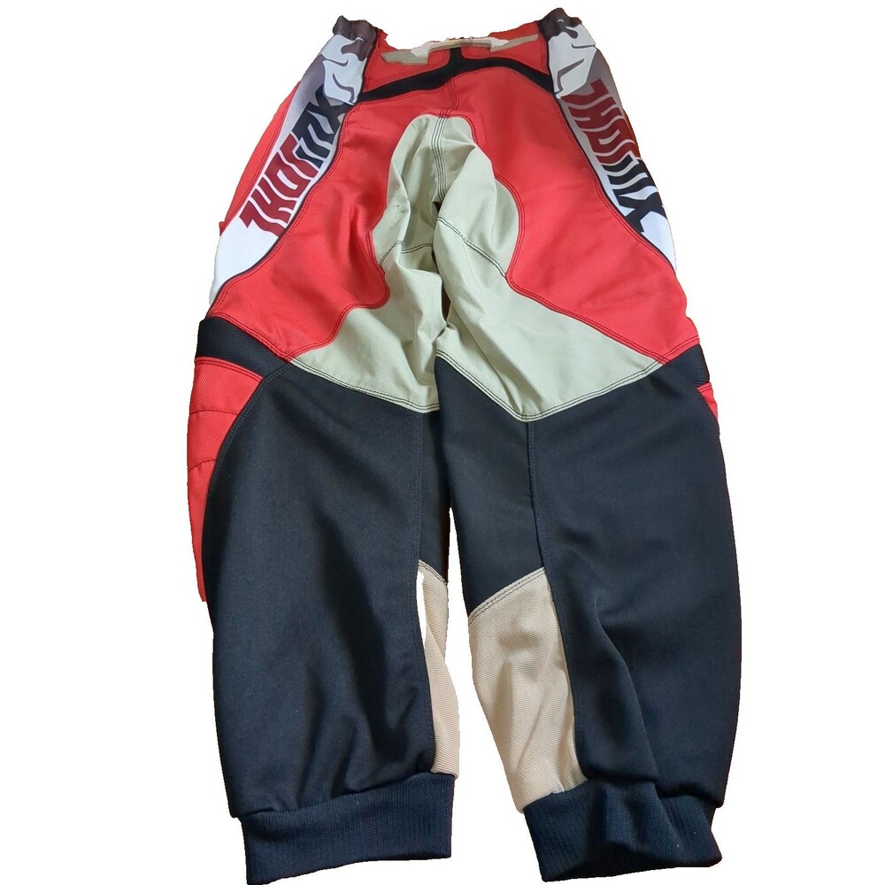 Thor MX Phase Pant Men's Size 30 Motocross Dirt Bike Racing Adult Red,Grey black